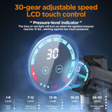 Massage Gun Deep Tissue, Portable Muscle Massage Device with 8 Massage Heads, 2024 Massager 20 Speeds