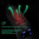 Portable Muscle Massage Device Ultra-Quiet 20 Speeds, 6 Massage Heads