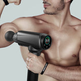 Massage Gun ,15 Heads & 4 Speeds for Athletes