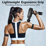 Massage Gun ,15 Heads & 4 Speeds for Athletes