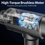 Massage Gun ,15 Heads & 4 Speeds for Athletes