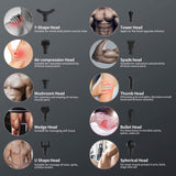 Massage Gun ,15 Heads & 4 Speeds for Athletes