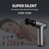 Massage Gun Deep Tissue, Handheld Electric Muscle Massager